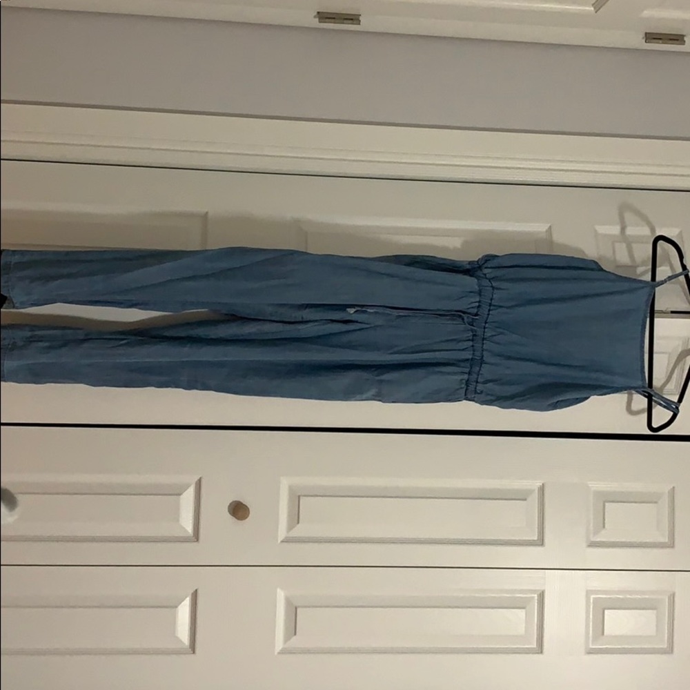 Denim Romper